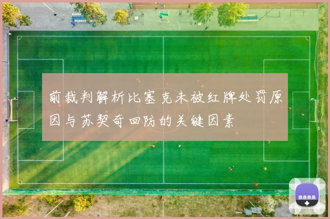 前裁判解析比塞克未被红牌处罚原因与苏契奇回防的关键因素